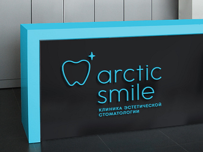 Arctic Smile Logo dental care dental clinic dental logo dentist logo dentistry logo logo design logotype logotype design teeth tooth лого логотип