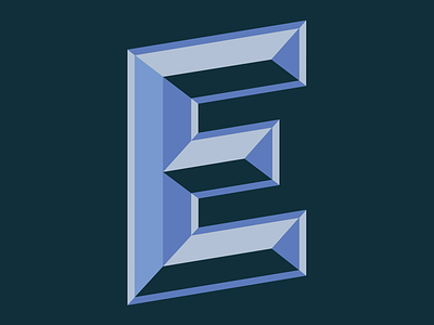 Letter E Typography design e illustration letter letter art letter e line art typography vector