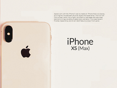 iPhone Social Media ad Design - Rose Gold