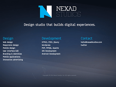 Nexad Studios v1.0