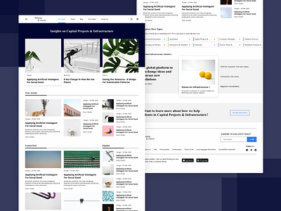Blog & Article Page app apps design article blogging design desktop landing page ui ux web web design website