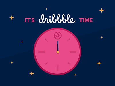 First Shot: It's Dribbble Time! dribbble time figma first shot graphic design