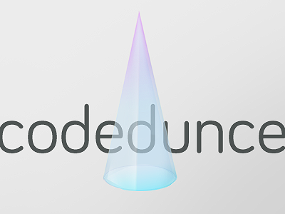 CodeDunce Logo Design branding cap dunce identity logo