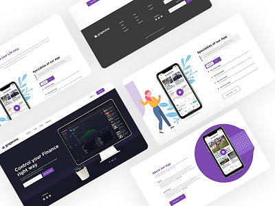 Data Analytics Web UI Design Concept