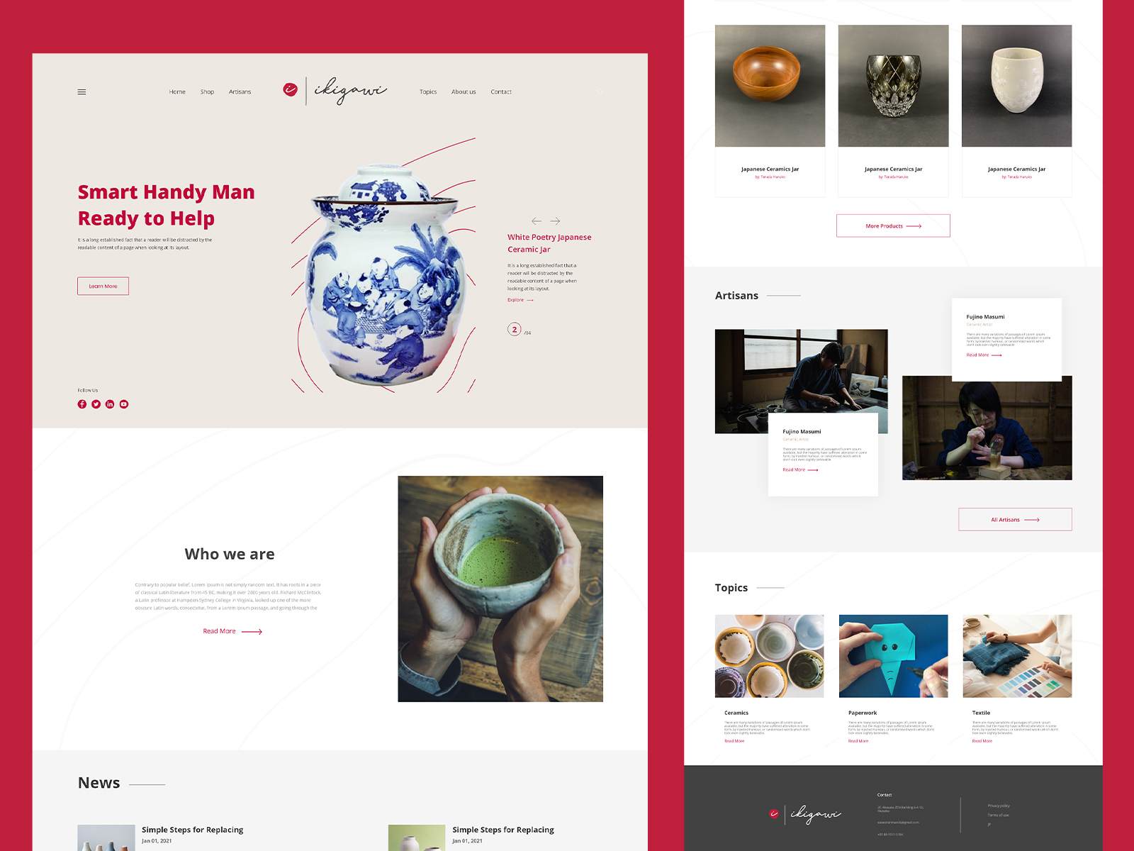 Craft Website designs themes templates and downloadable graphic