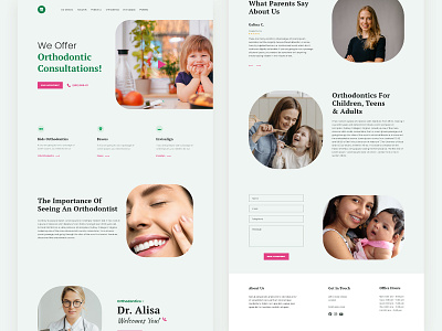 Dental Care Landing Page