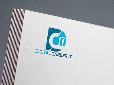 Digital Career IT logo design