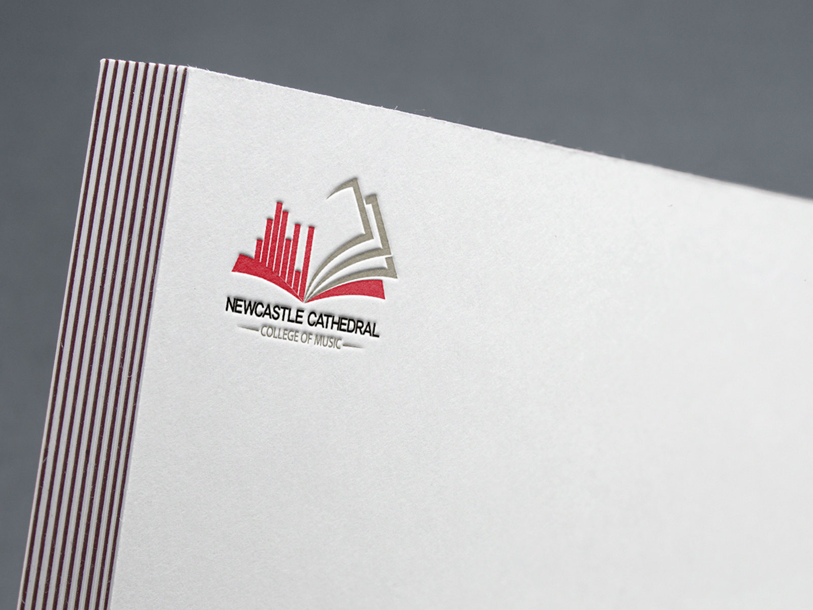 Newcastle Cathedral logo by Md Rafiqul on Dribbble