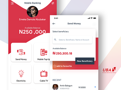 UBA Mobile App Redesign