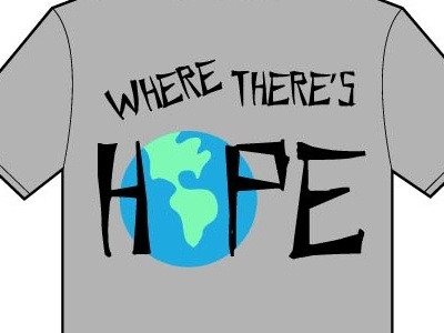 T Shirt Mock Up for Where There's Hope - Back logo design t shirt design