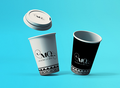 MQ Cups branding branding coffe coffee cup cups design designs idea logo lounge mockup