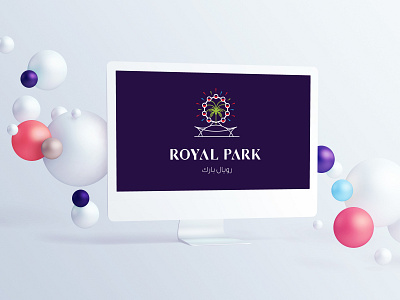 royal park arab branding design egypt egyptian english idea illustration logo park platform royal saudi ui vector