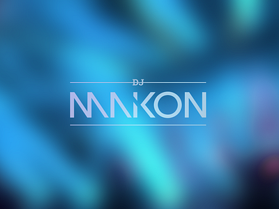 Facebook-Banner Artwork DJ MaikOn artwork avantgarde blueish blurry dj facebook ios7 itc lines logo maikon