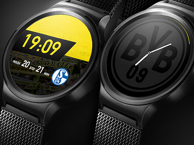 Let's build some nice watchfaces for BVB, Huawei bvb huawei smartwatch sport watchface wear