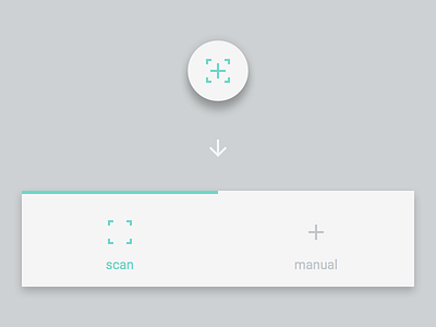 FAB to Toolbar add app icon authenticate fab icon material design scan toolbar