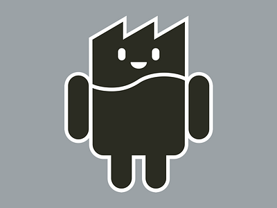 Mr.Rheindroid android material design sticker stickermule