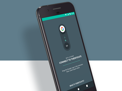 Drag To Connect connection drag google login signup smartlock swipe