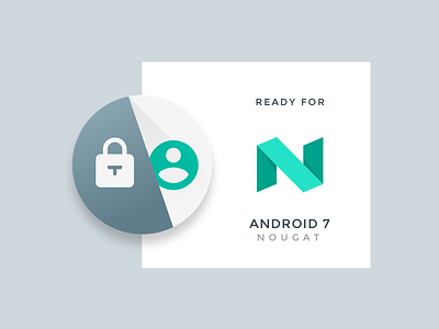 Thenticate Nougat App Icon android android7 appicon nougat playstore roundicon