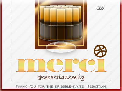 MERCI chocolate for Sebastian Seelig chocolate debut debuts invite thank you yummy