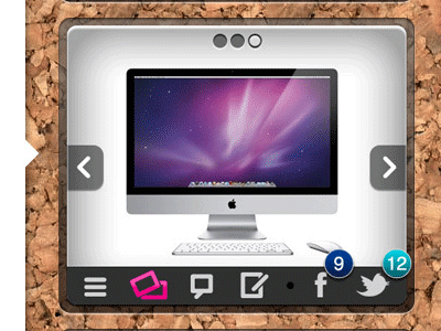 WODASO / Another Blackboard blackboard gui icons imac kork skip students ui