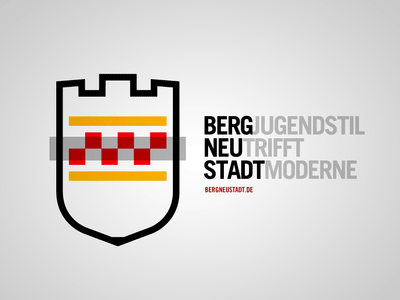 BERGNEUSTADT / My Hometown corporate germany icon logo sign