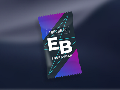 EnergyBar Icon – Supercharge your Mac's Touch Bar 💪 app icon dark mode energy github icon mac tool touchbar