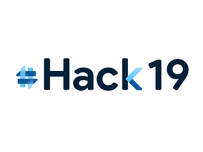 #hack19 Logo – Flutter Worldwide Hackathon