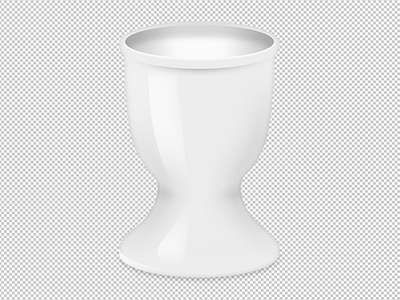 eggcup paint in photoshop ceramic clean cup easter egg eggcup fresh holder light plastic white