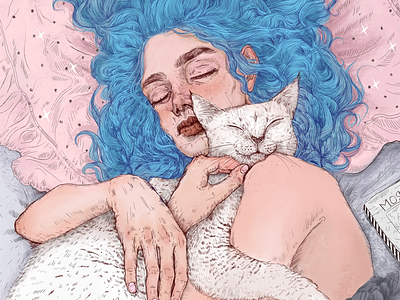 Dream dream morning whitecat