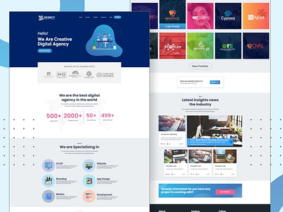 Digital Agency Landing Page