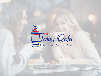 The Dalby Cafe branding creative design designs flat graphic graphics logo logo a day logo animation logo design logodesign logos logotype