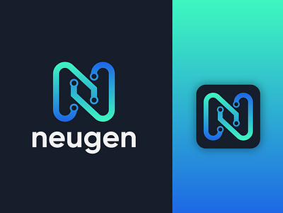 Neugen - Letter N Logo Design app branding creativelogo design graphic design icon illustration logo logo design logobrand logodesinger logoinspire nlogoconcept ui vector website