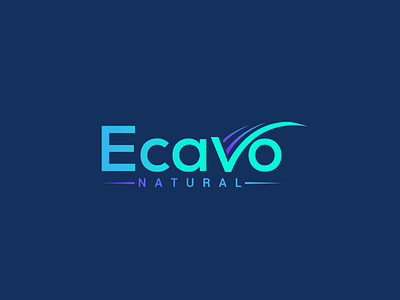 Logo Design For Ecavo branding business card creative design flat graphic icon icon app logo logo 3d logo a day logo alphabet logo animation logo design logo design branding logo logodesign logodesigner illustration brand logotype typography vector