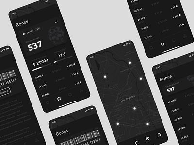 Bones Mobile App Design