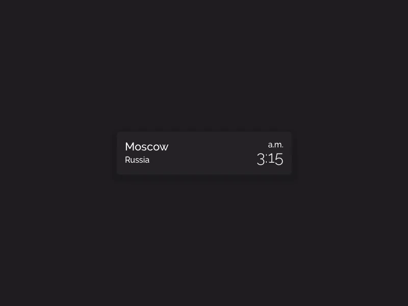 Weather app interaction