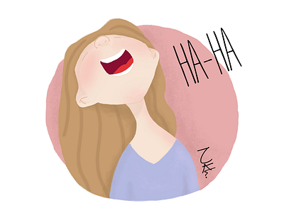 Girl laughing