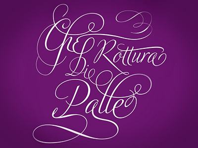 Booooring boring font glyphs illustrator italian purple text typography vector