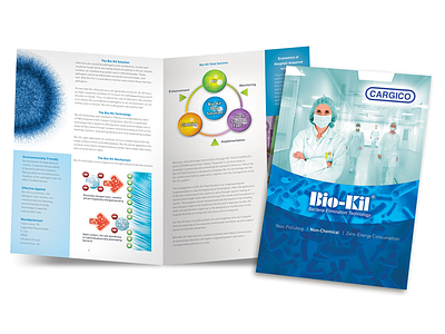 Bio-Kill brochure brochure company brochure medical medical brochure print design
