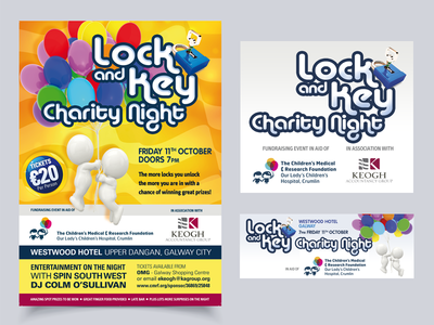 Charity Night poster design