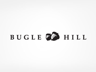 Bugle Hill Logo farm horse logo