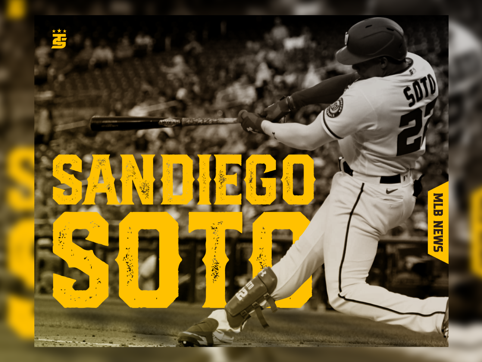 San Diego Soto by handsome sports design. on Dribbble