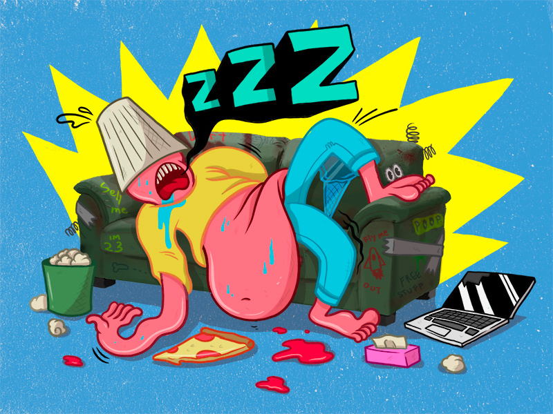 Netflix and what am I doing with my life. graphic design art hobbies me cartoon drawing illustration