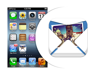 iOS Icon Design app flat icon ios minimal simple tile