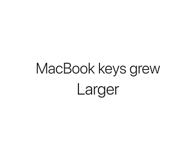 Larger iOS keys clean experimental ios keyboard simple