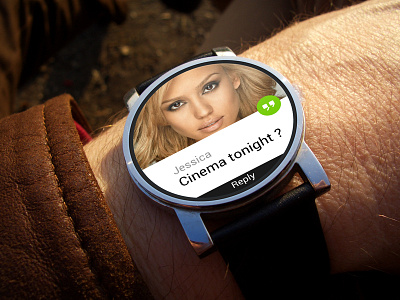 AndroidWear android message smartwatch ui watch wear