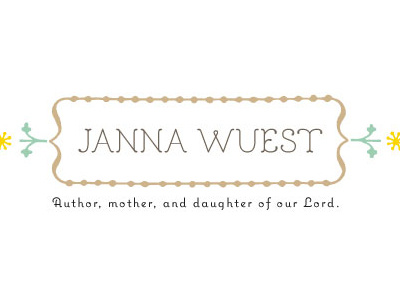 Janna Wuest Logo Development