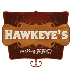 Hawkeyes BBQ Logo