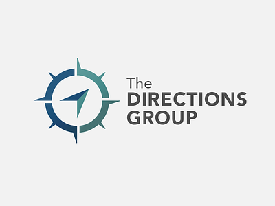 The Directions Group compass compass rose direction directions group logo