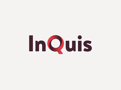 InQuis branding gradient inquis logo tech