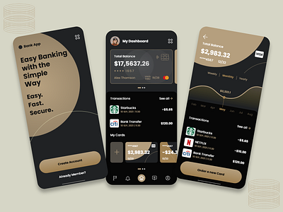 Banking App UI Design